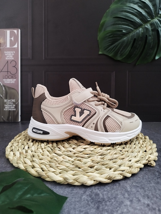 خریدکتونی بچگانه خارجی کرم قهوه ای