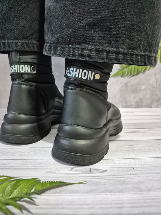 بوت مشکی زنانه