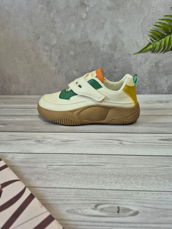 کتونی زنانه چسبی تک سایز